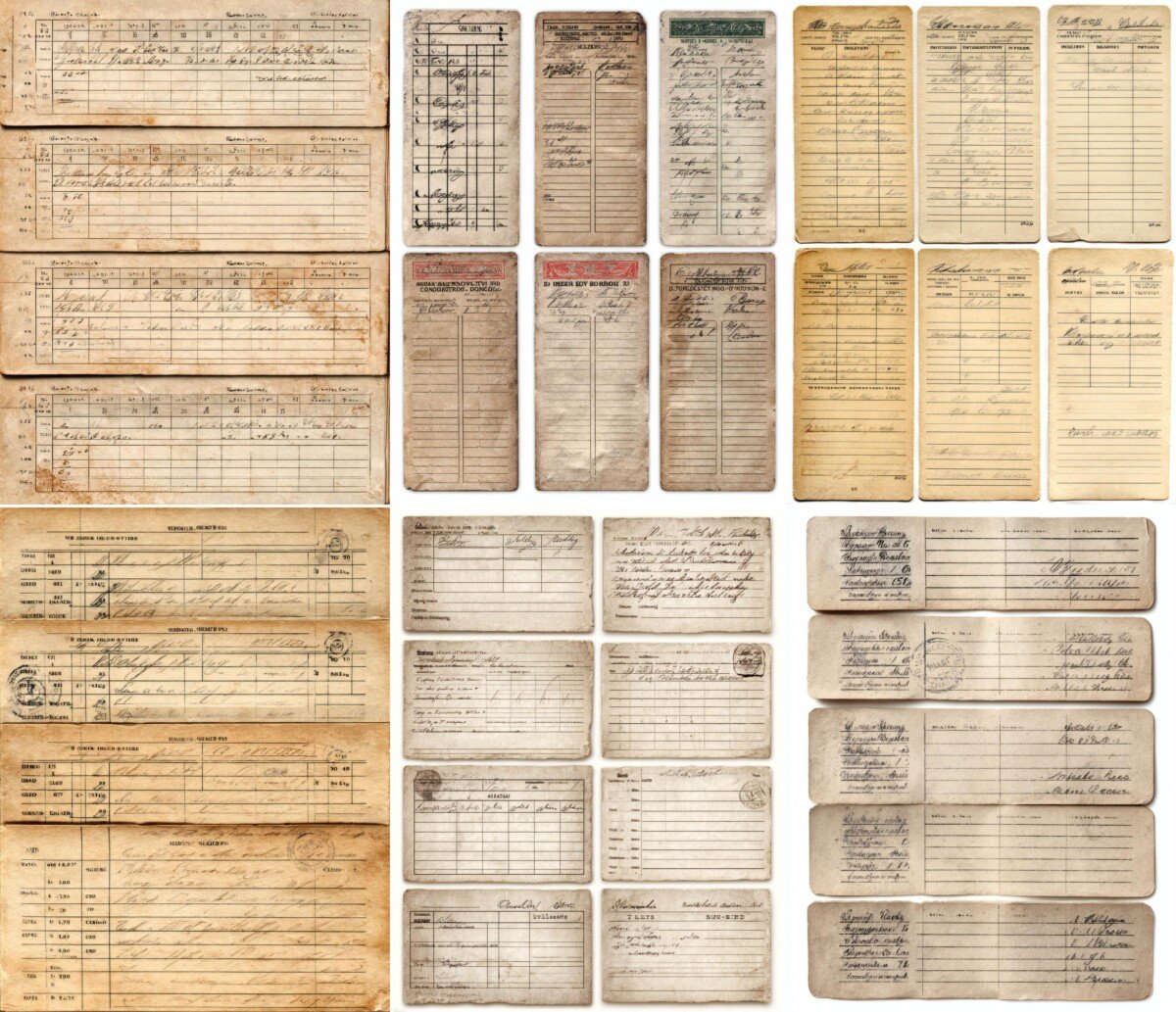 vintage preview 8 – Labels & Tags