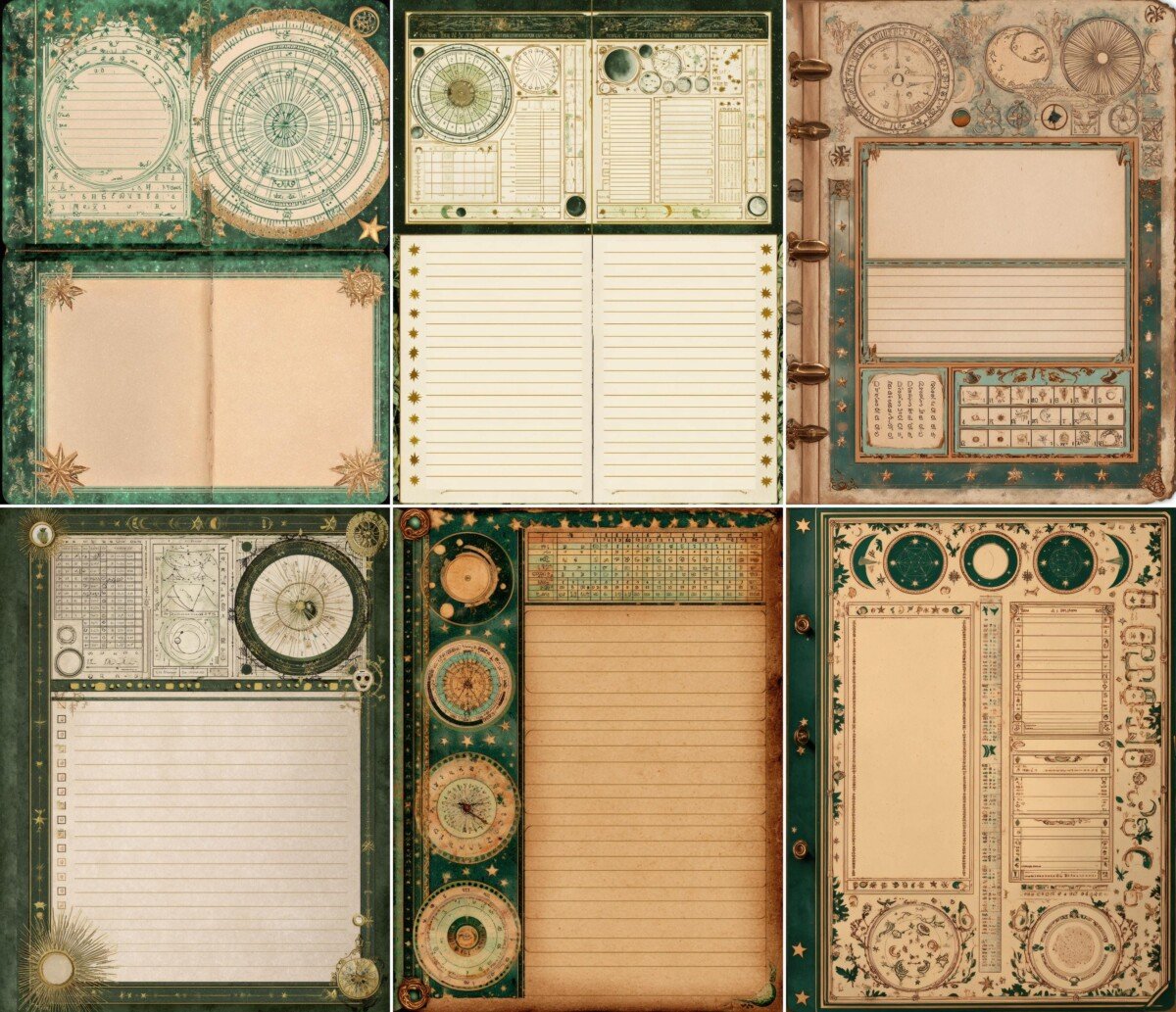 emerald preview 6 – Journal Pages