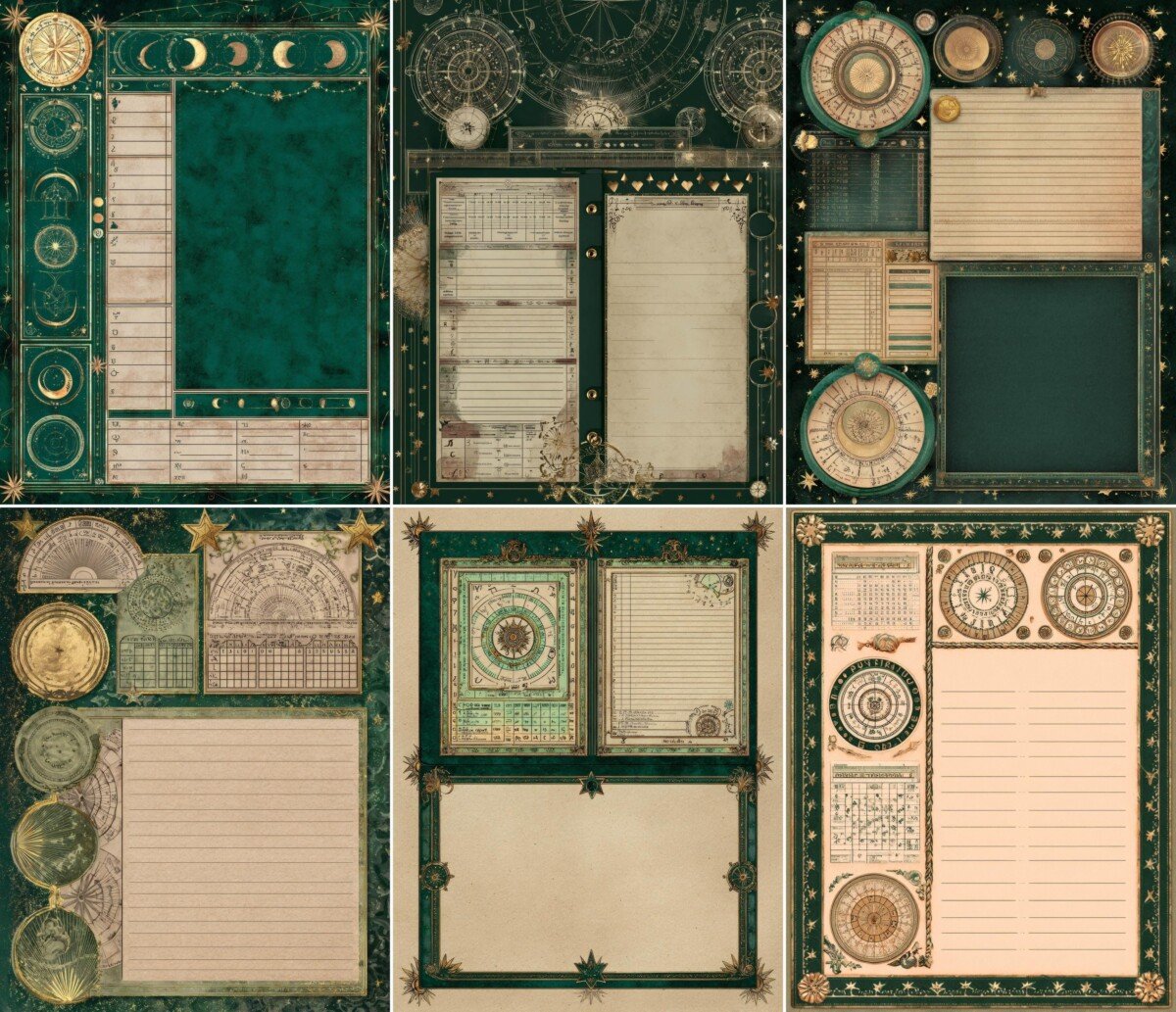 emerald preview 4 – Journal Pages