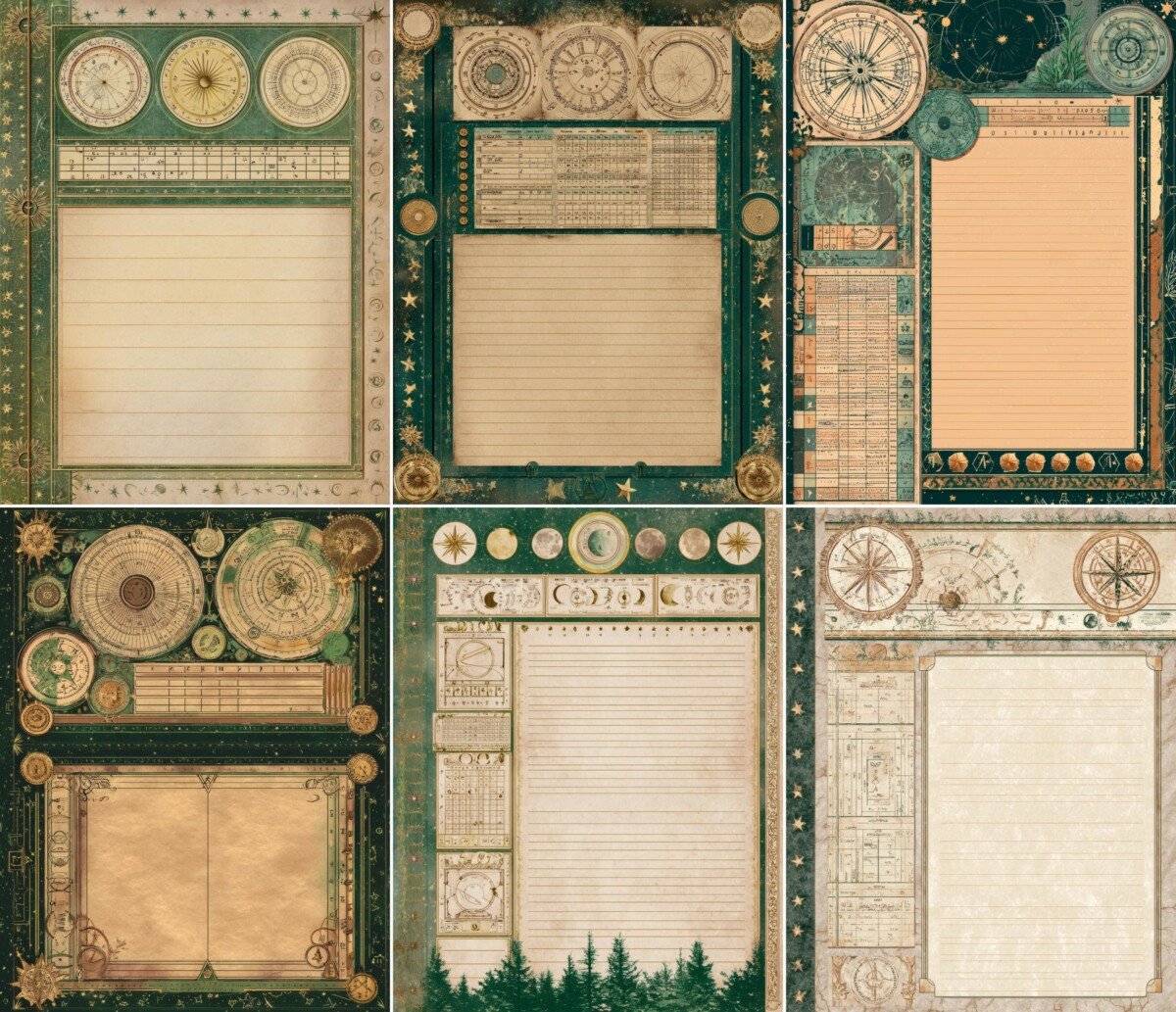 emerald preview 3 – Journal Pages
