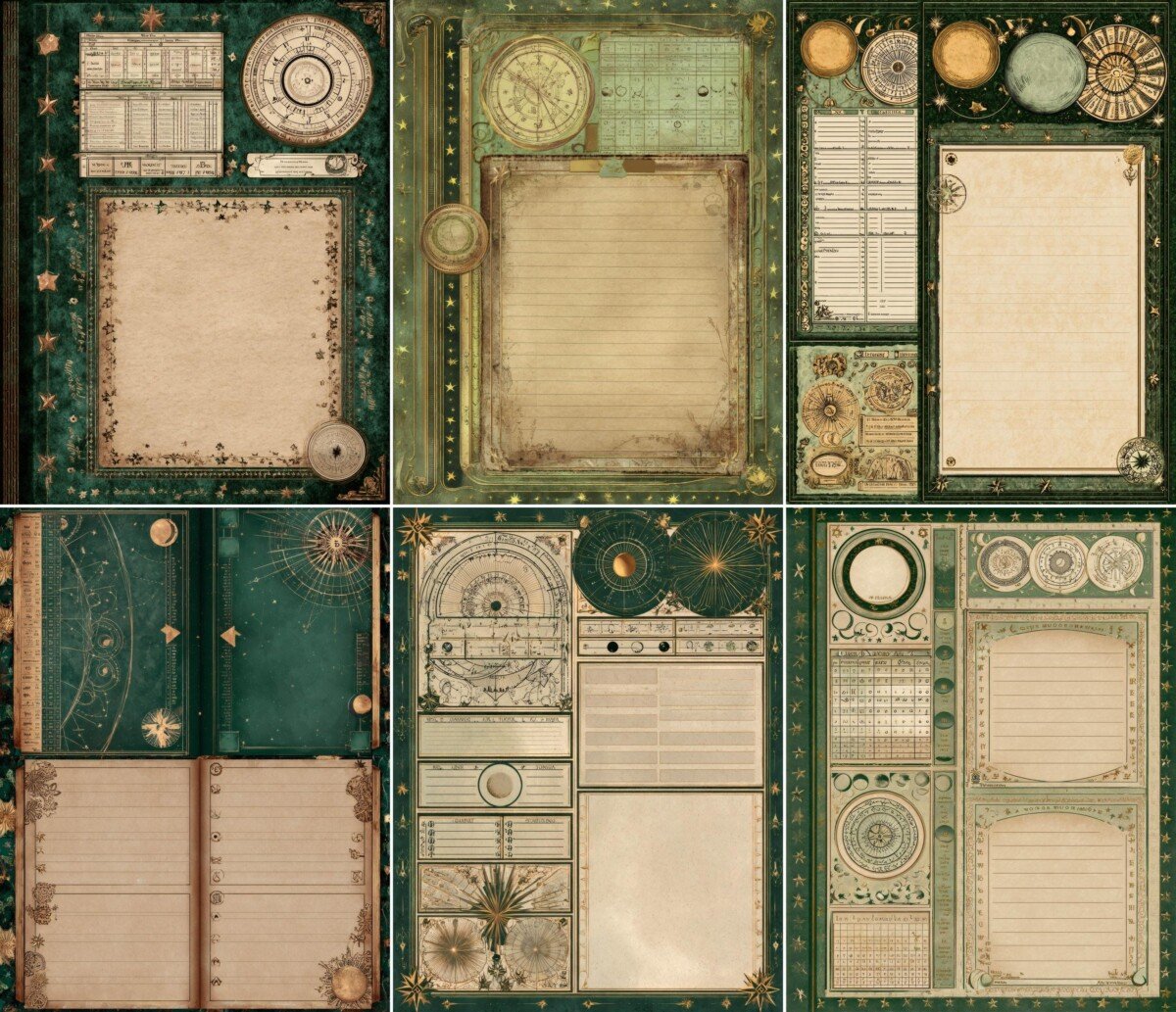 emerald preview 7 – Journal Pages