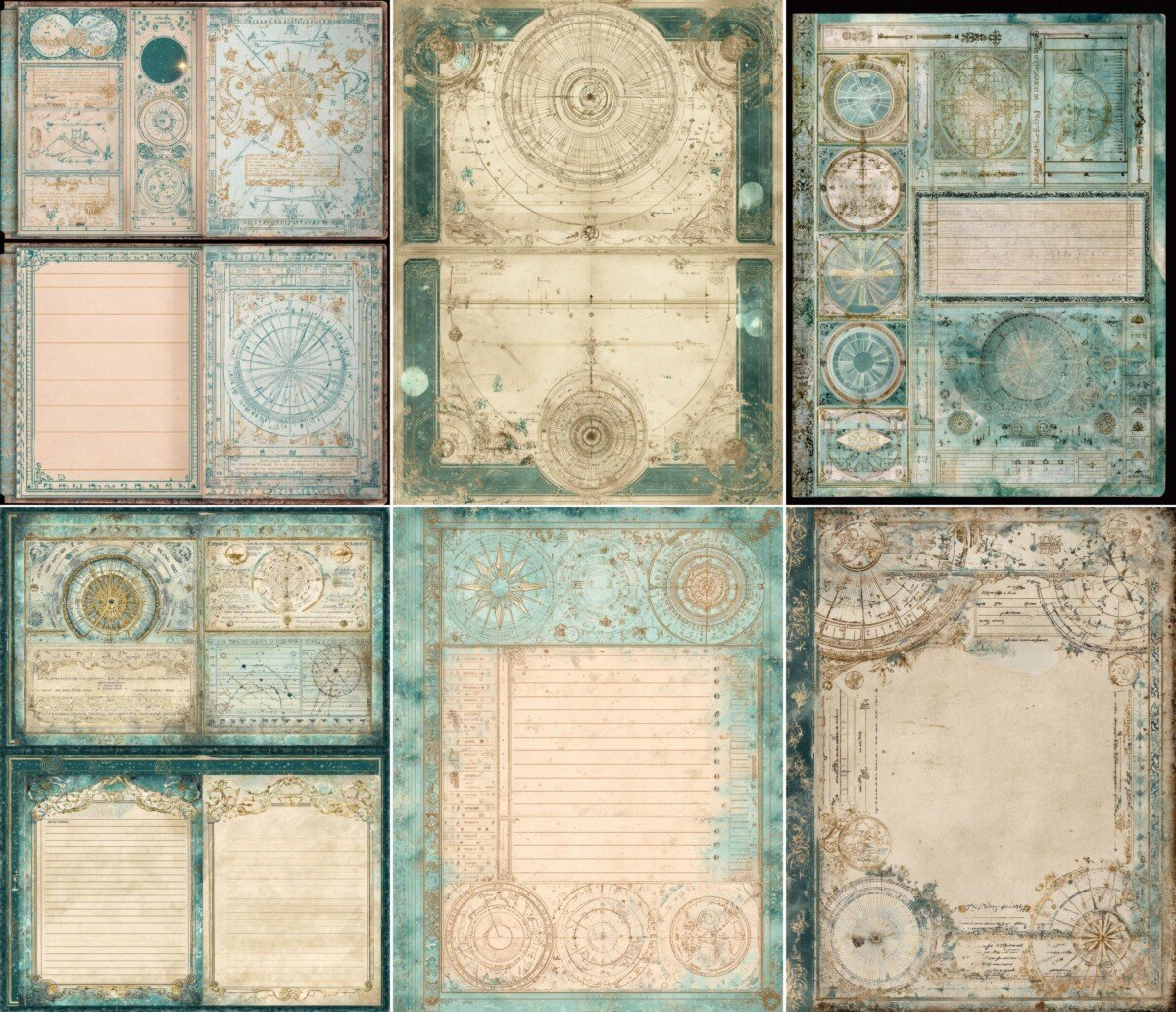 celestial preview 5 – Journal Pages