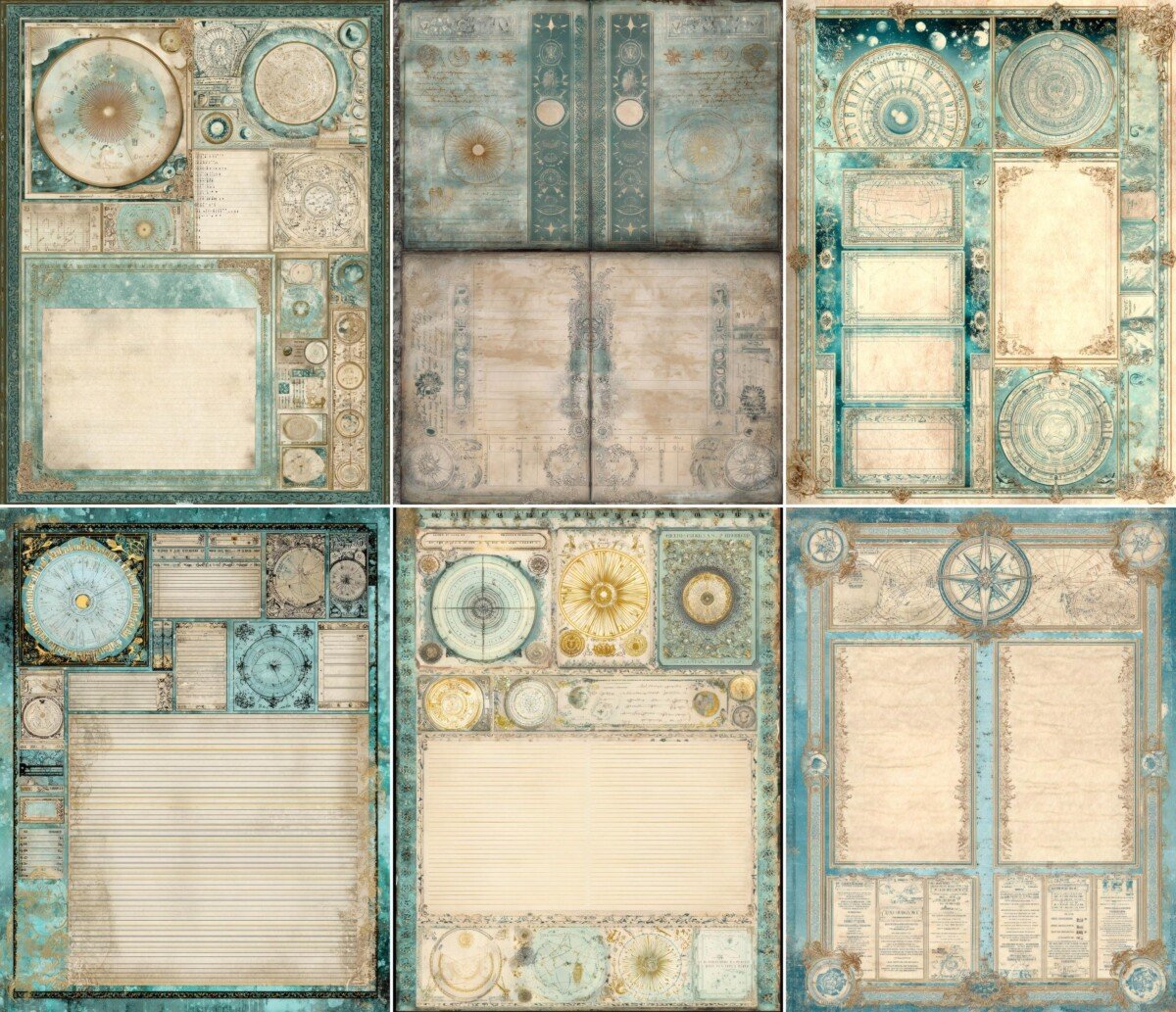 celestial preview 4 – Journal Pages