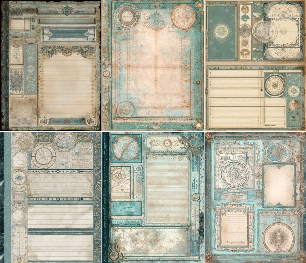 celestial preview 7 – Journal Pages