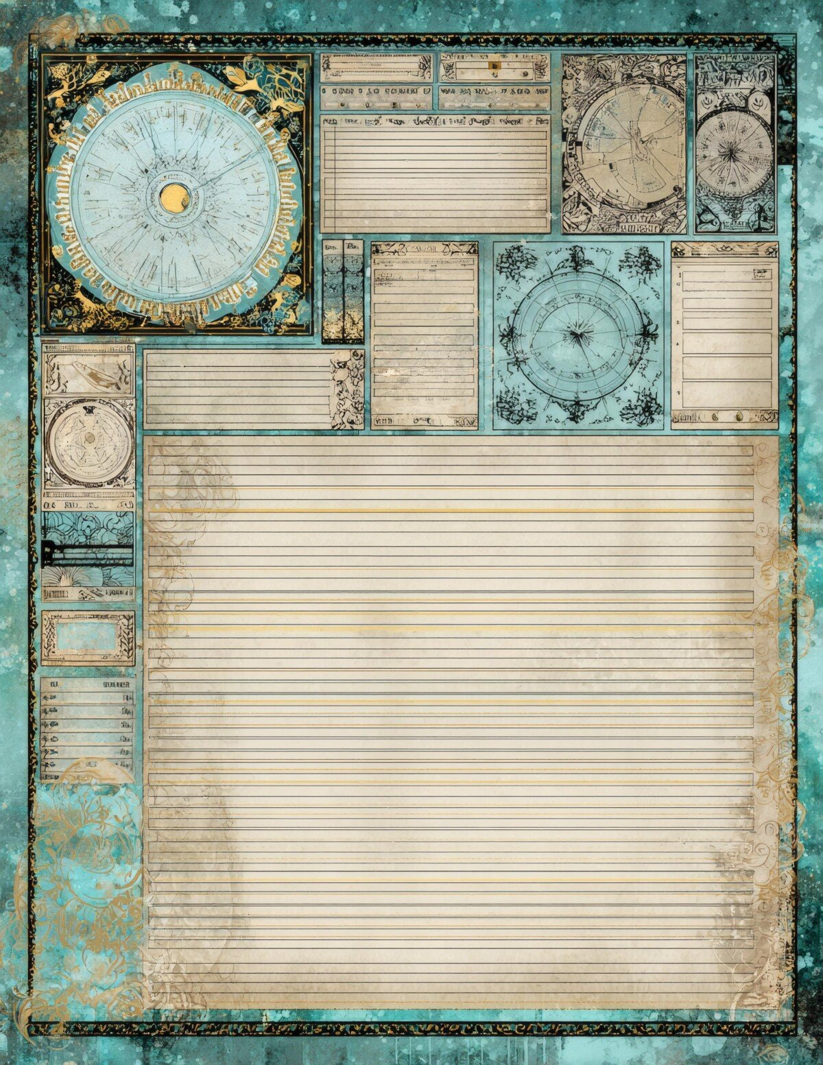 celestial preview 9 – Journal Pages