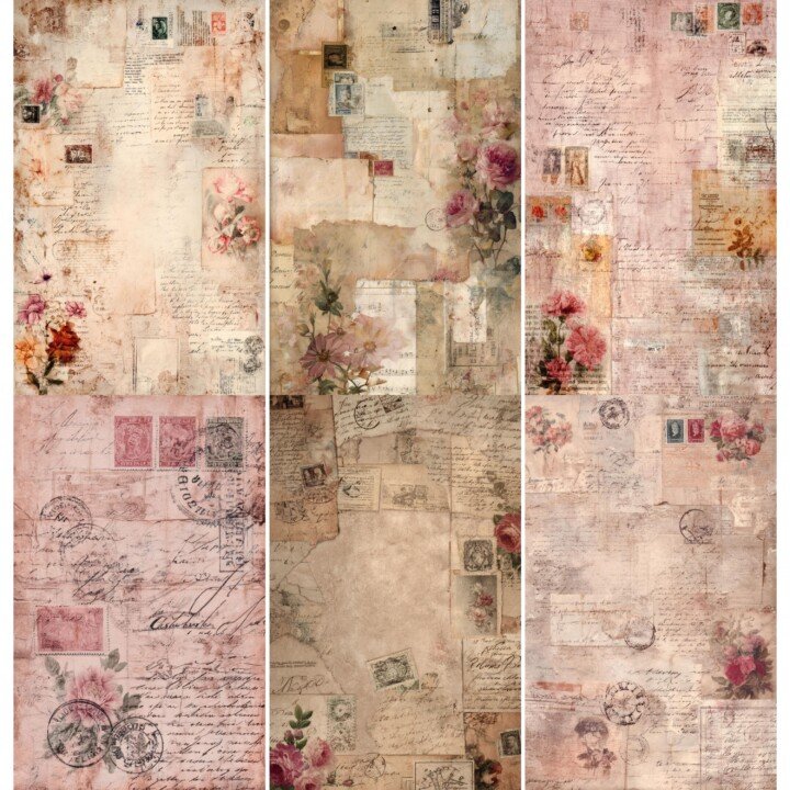 vintage preview 2 – Journal Pages
