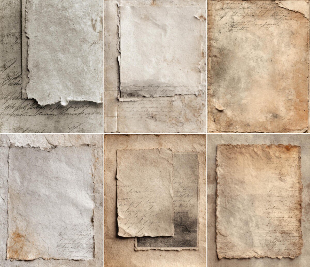 vintage preview 6 – Journal Pages