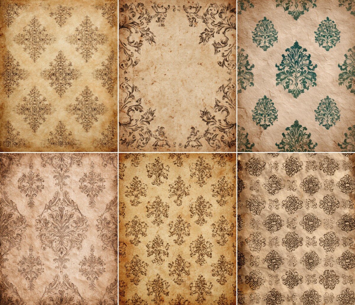vintage preview 6 – Fussy Cuts
