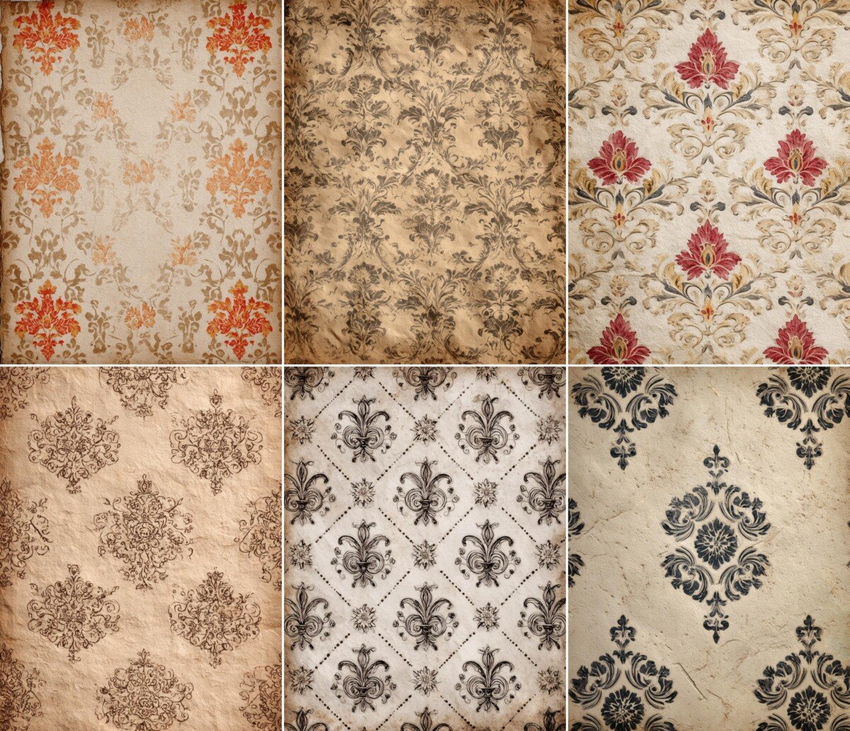 vintage preview 5 – Fussy Cuts