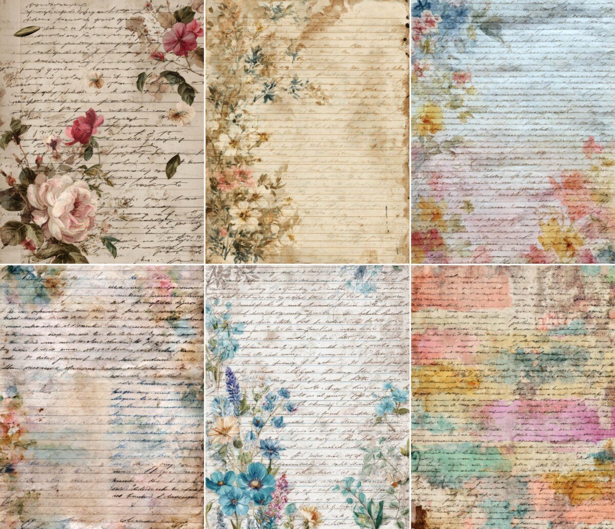 watercolor preview 5 – Journal Pages