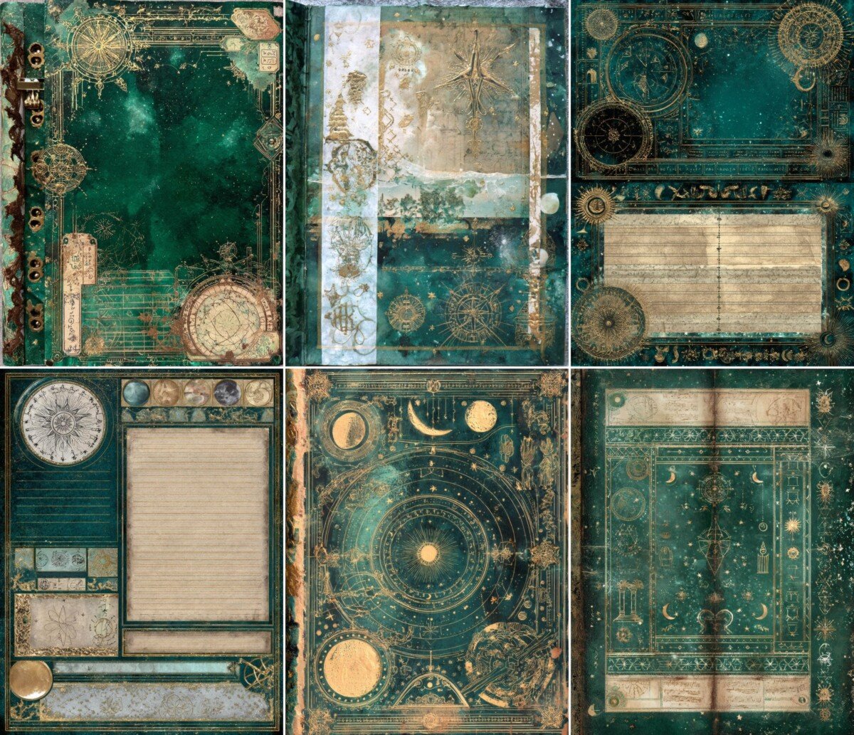emerald preview 5 – Journal Pages