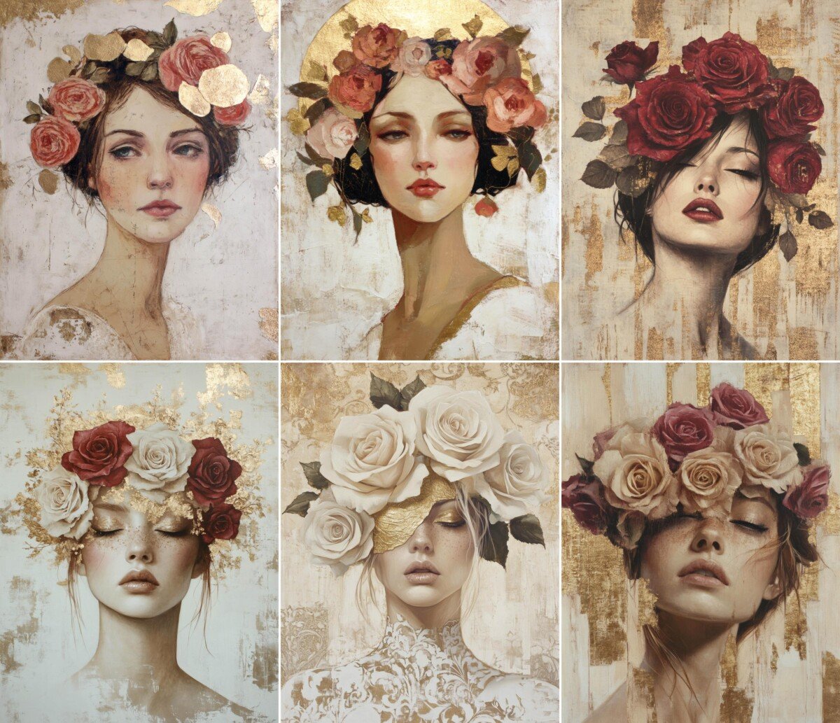 Rose Woman Portrait Journal – 52 Pages - Image 8