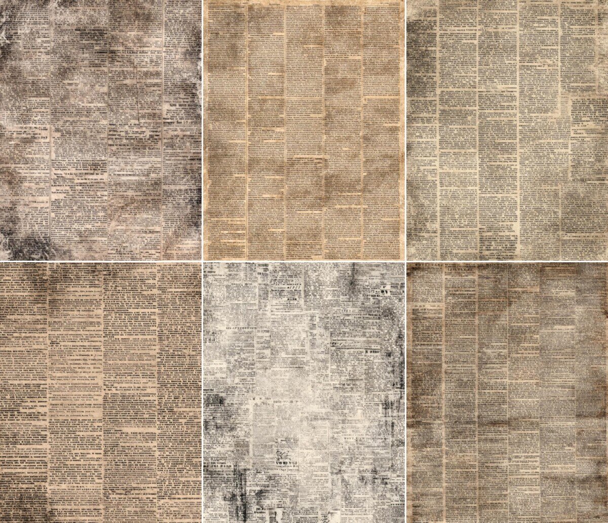 vintage preview 3 – Journal Pages