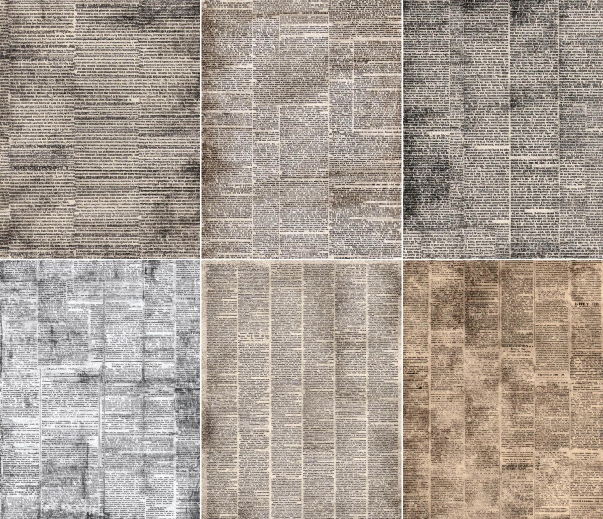 vintage preview 5 – Journal Pages