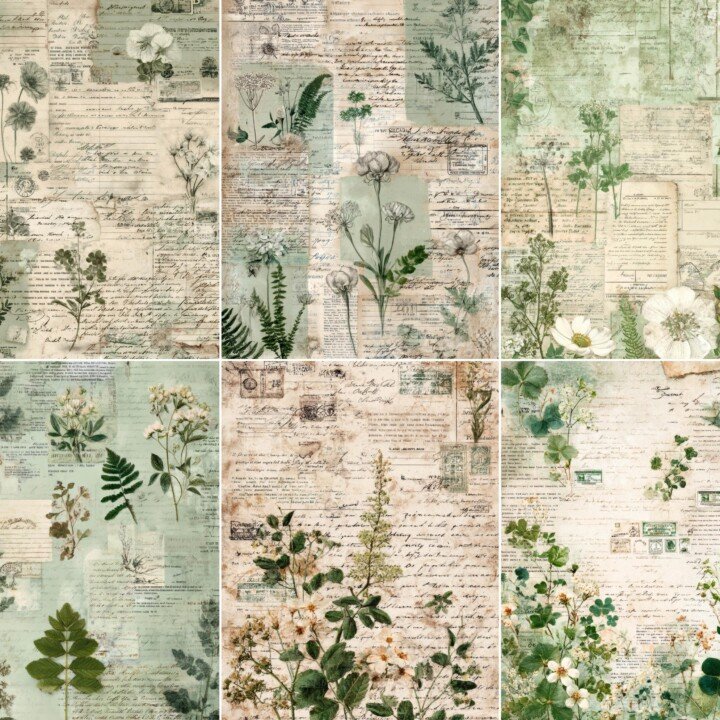 vintage preview 2 – Journal Pages