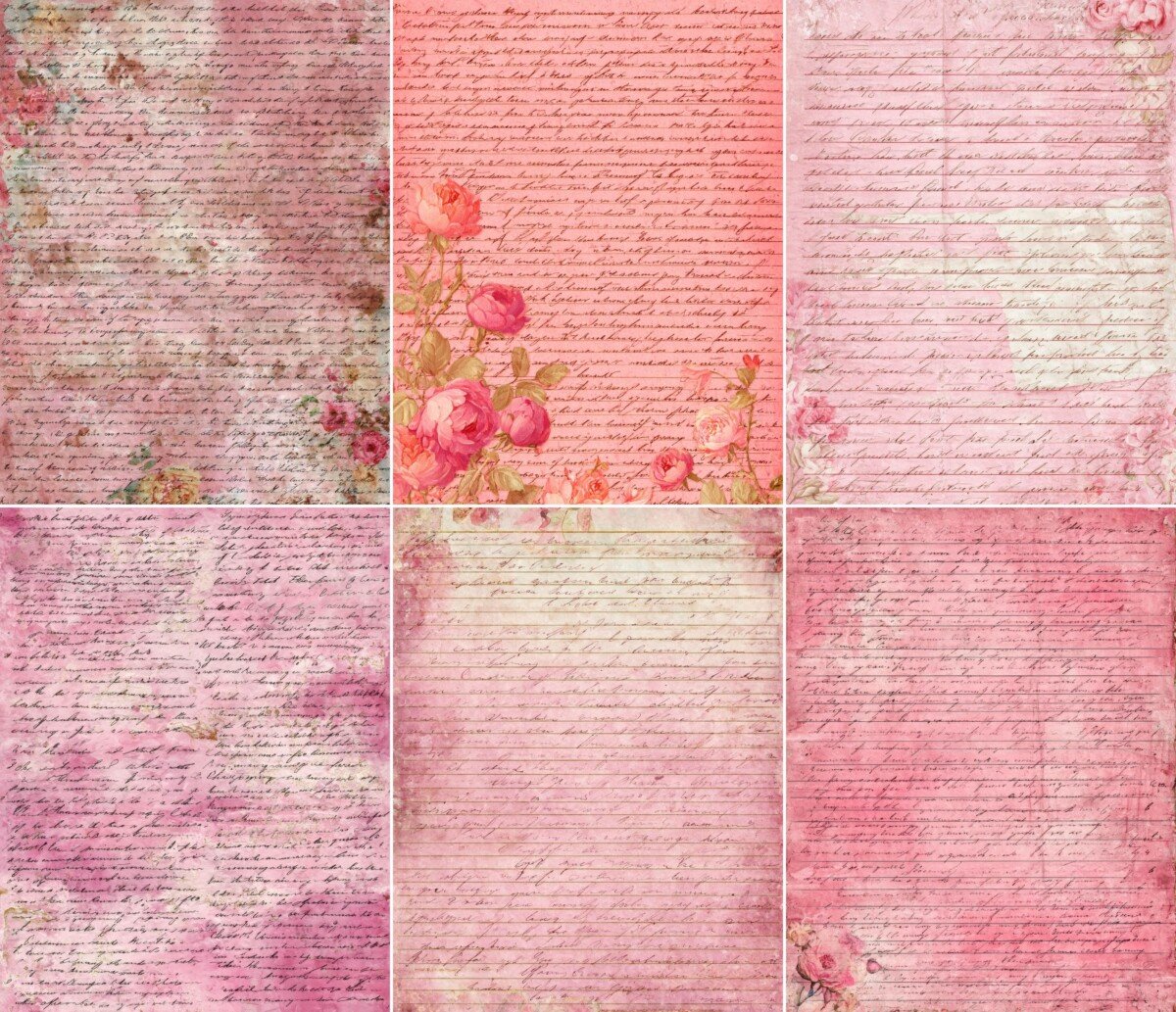 pink preview 3 – Journal Pages