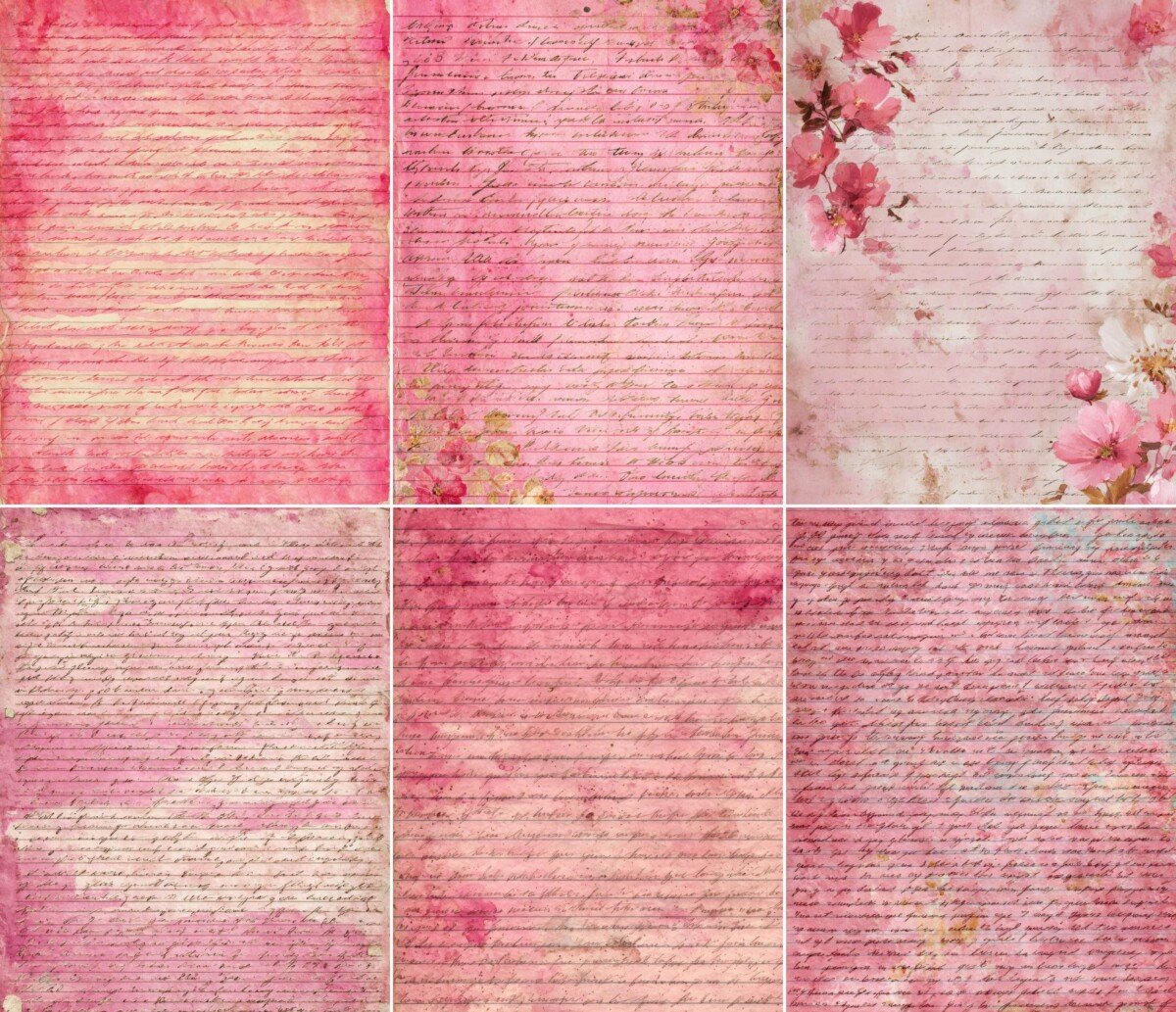 pink preview 6 – Journal Pages