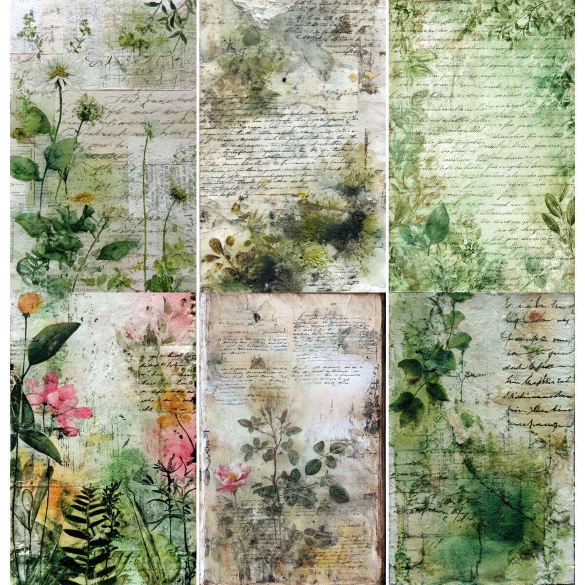 green preview 4 – Journal Pages