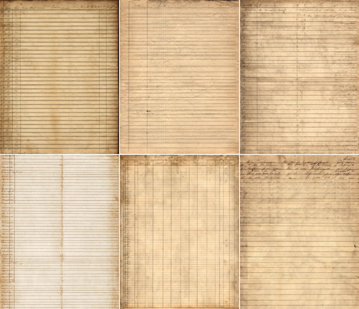 vintage preview 2 – Fussy Cuts