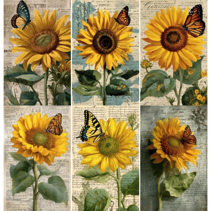 sunflower preview 2 – Journal Pages