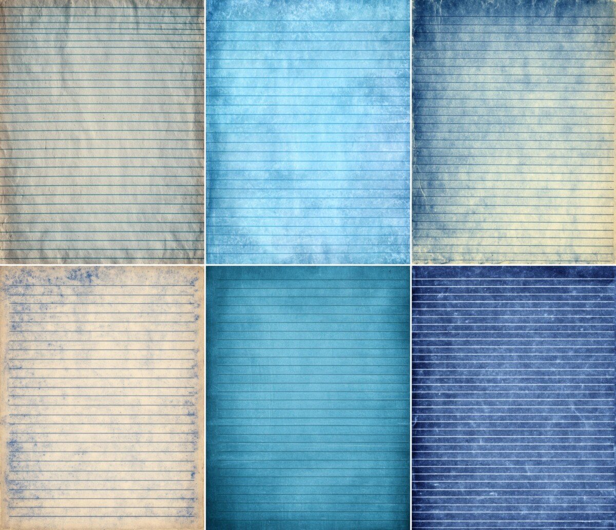 vintage – Vintage Blue Junk Journal Pages