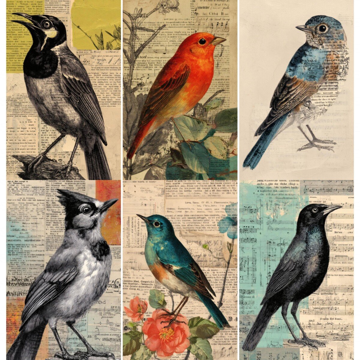 vintage preview 5 – Journal Pages