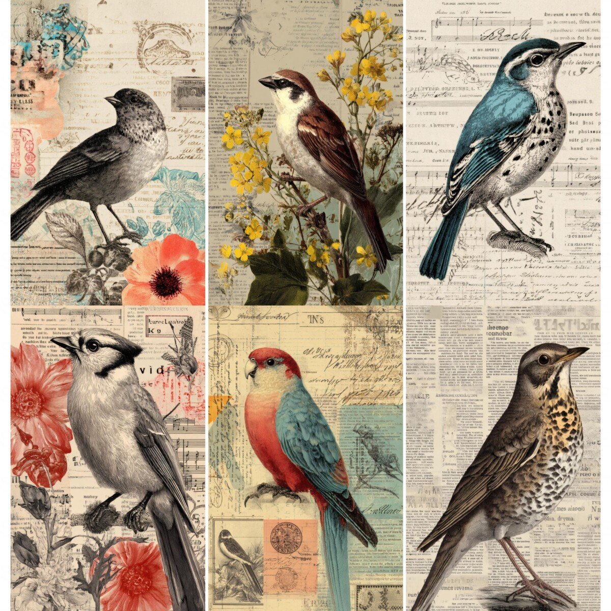 vintage preview 4 – Journal Pages