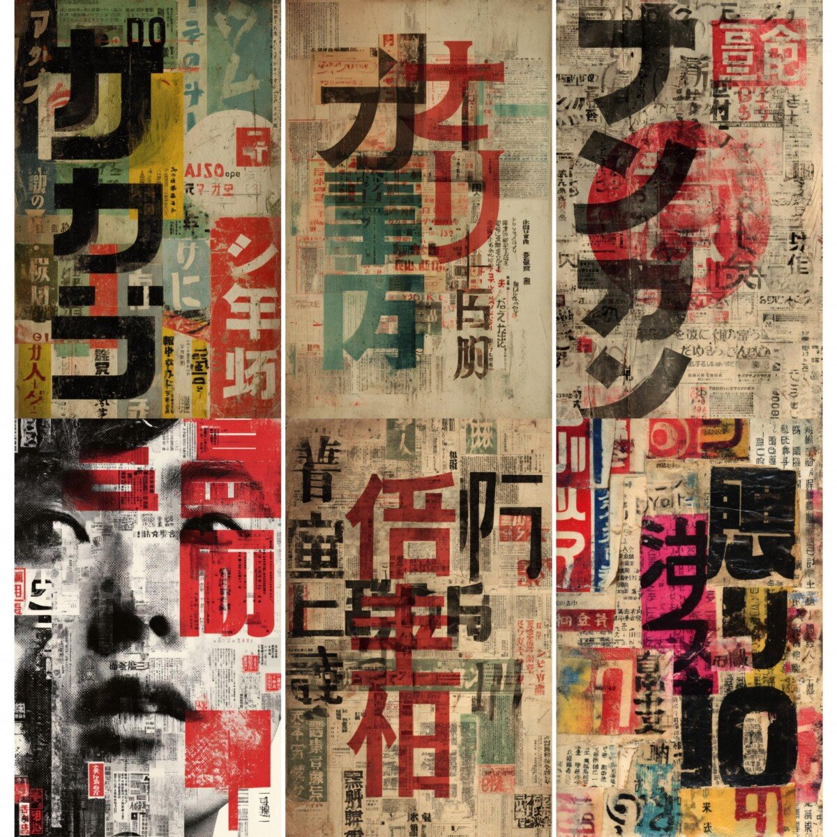 tokyo – 52 Tokyo Inspired Vintage Journal Pages