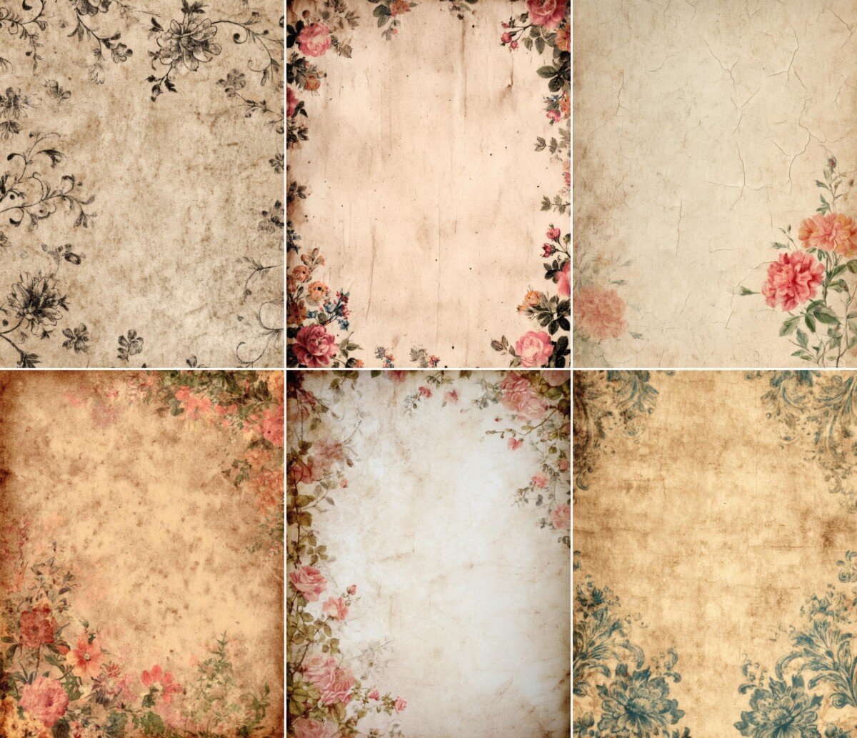 vintage preview 6 – Journal Pages