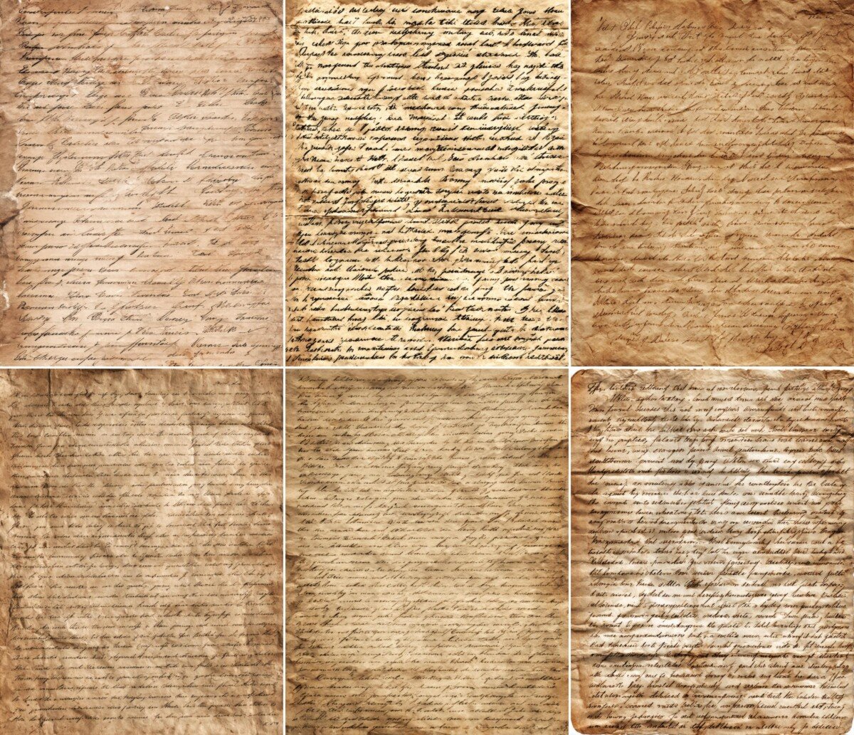 vintage preview 6 – Journal Pages
