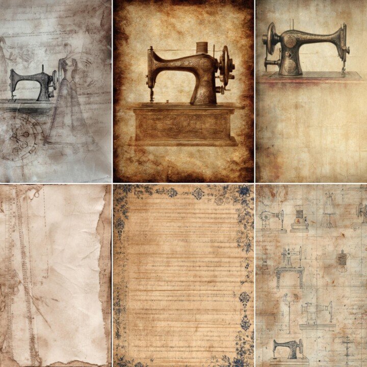vintage – Vintage Sewing Junk Journal Pages