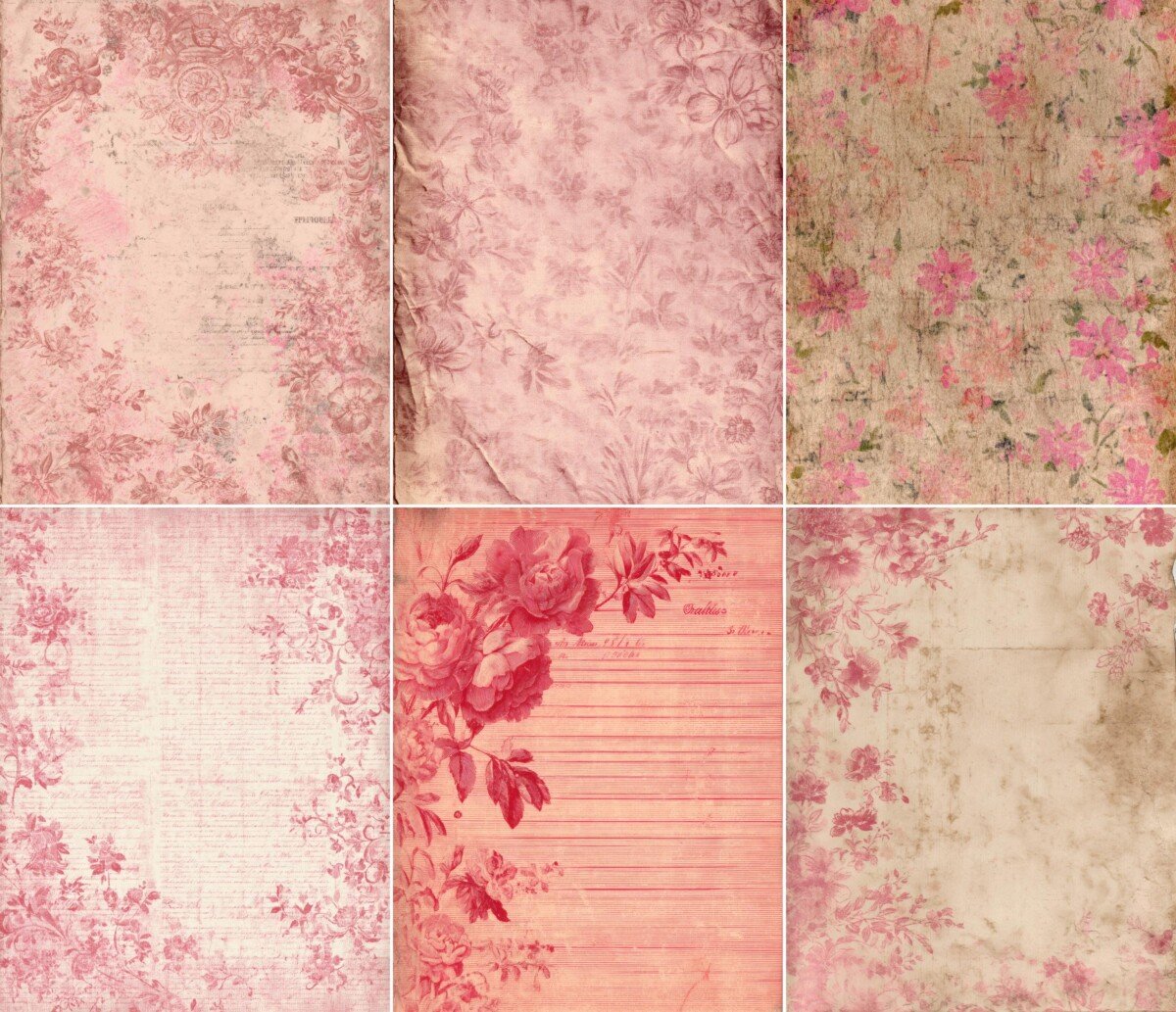 vintage preview 7 – Journal Pages