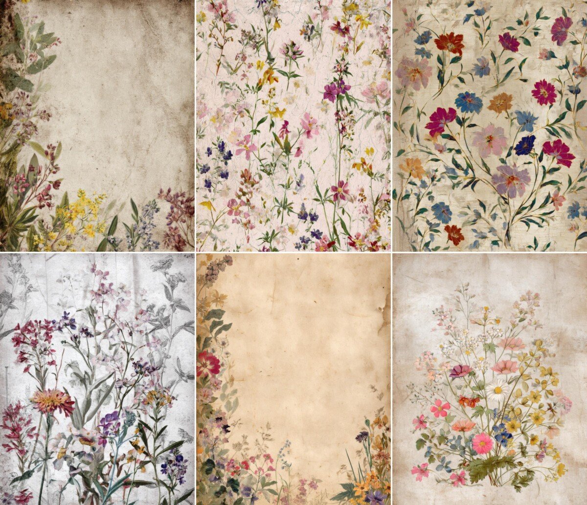 vintage preview 2 – Journal Pages
