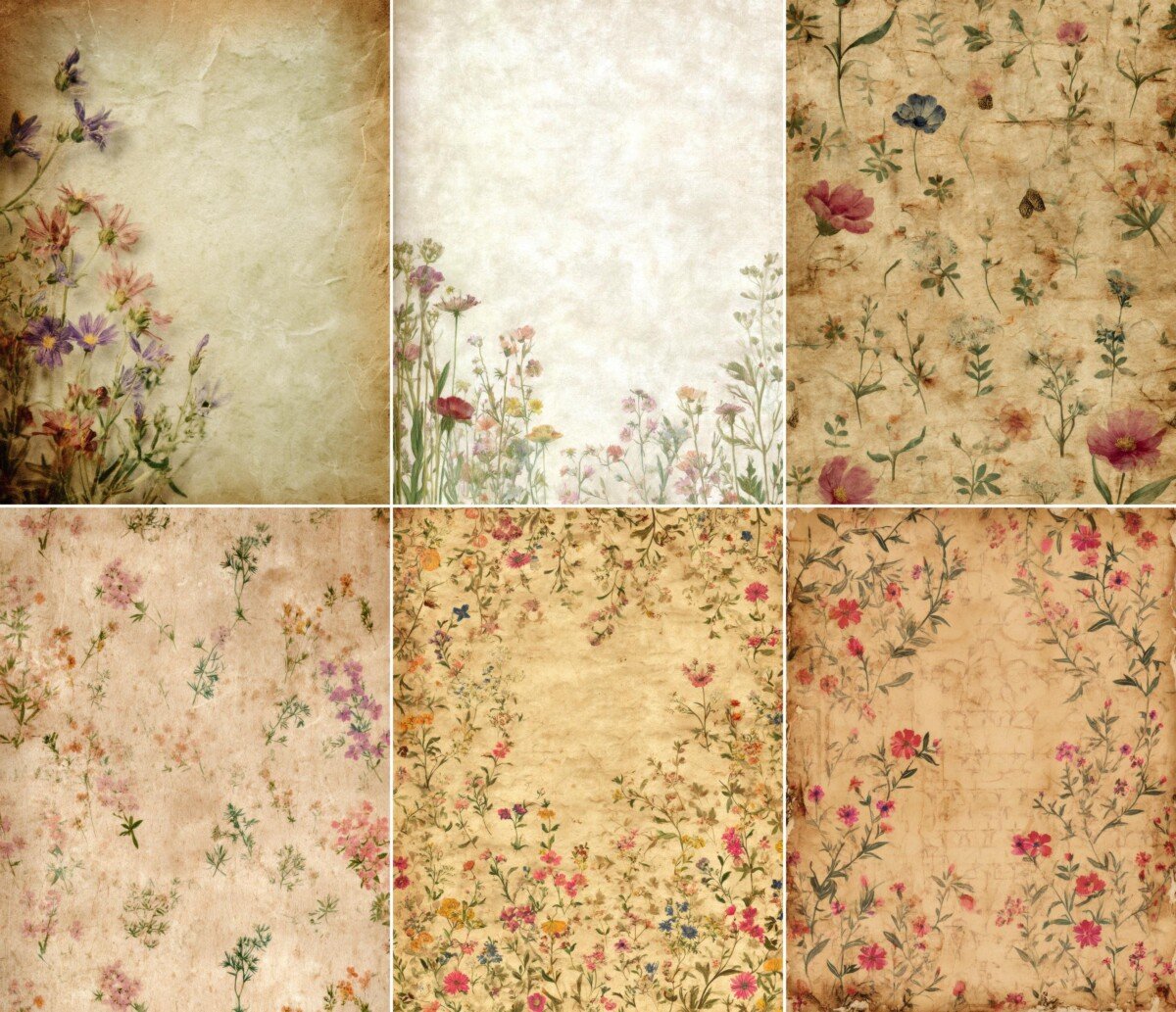 vintage preview 3 – Journal Pages