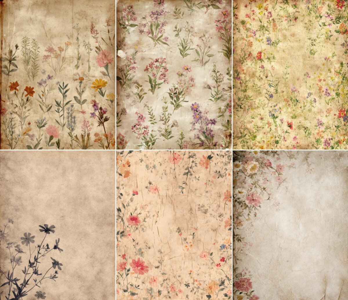 vintage preview 7 – Journal Pages