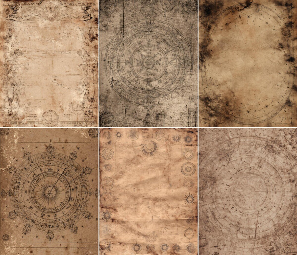 vintage preview 2 – Journal Pages