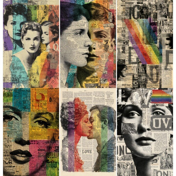 lgbtq – 52 LGBTQ Junk Journal Pages