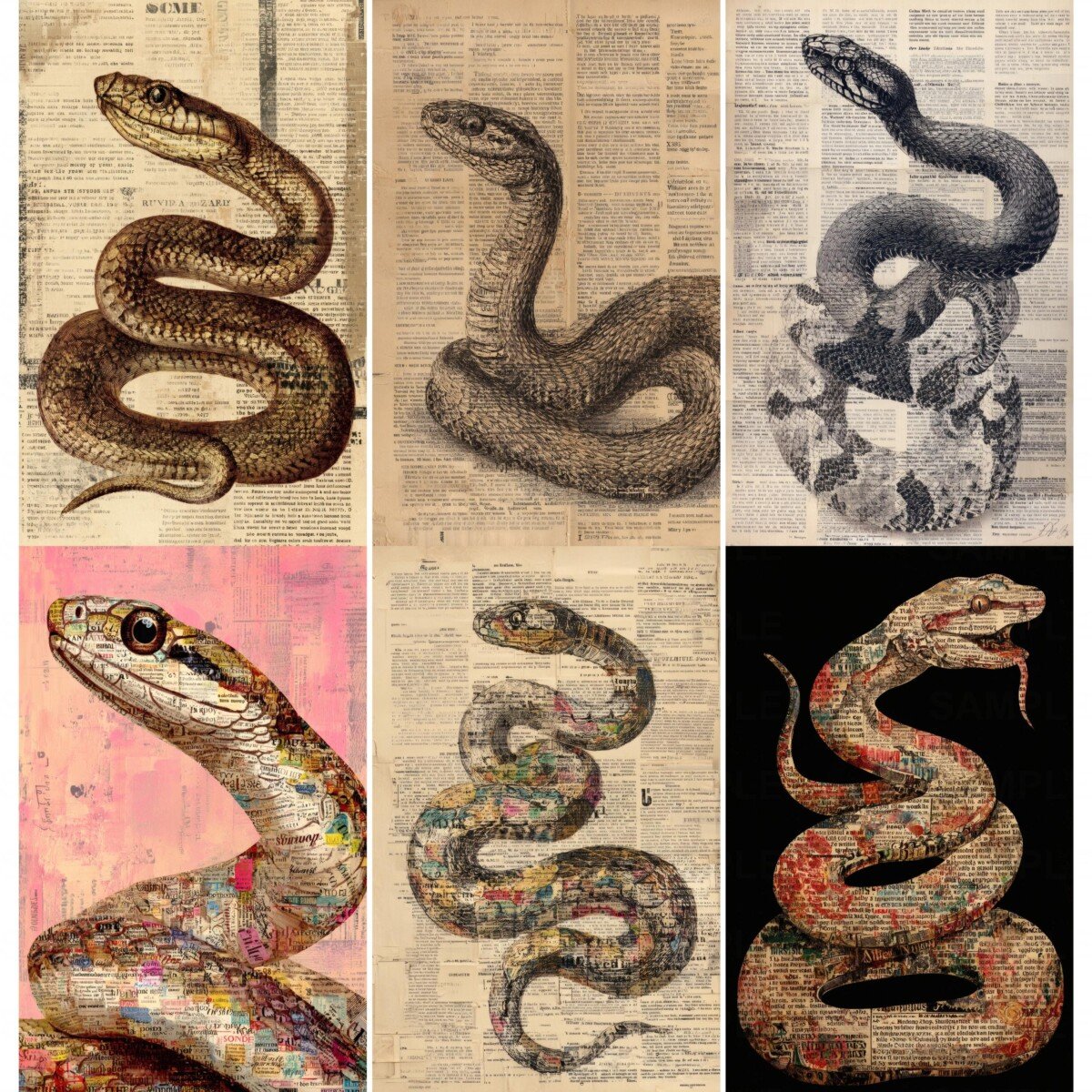 snake preview 6 – Journal Pages