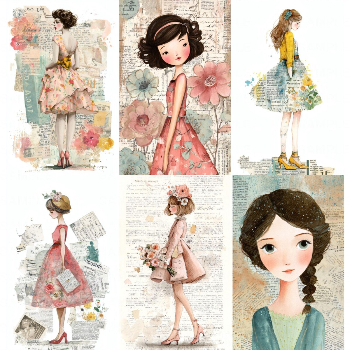 whimsical preview 4 – Journal Pages