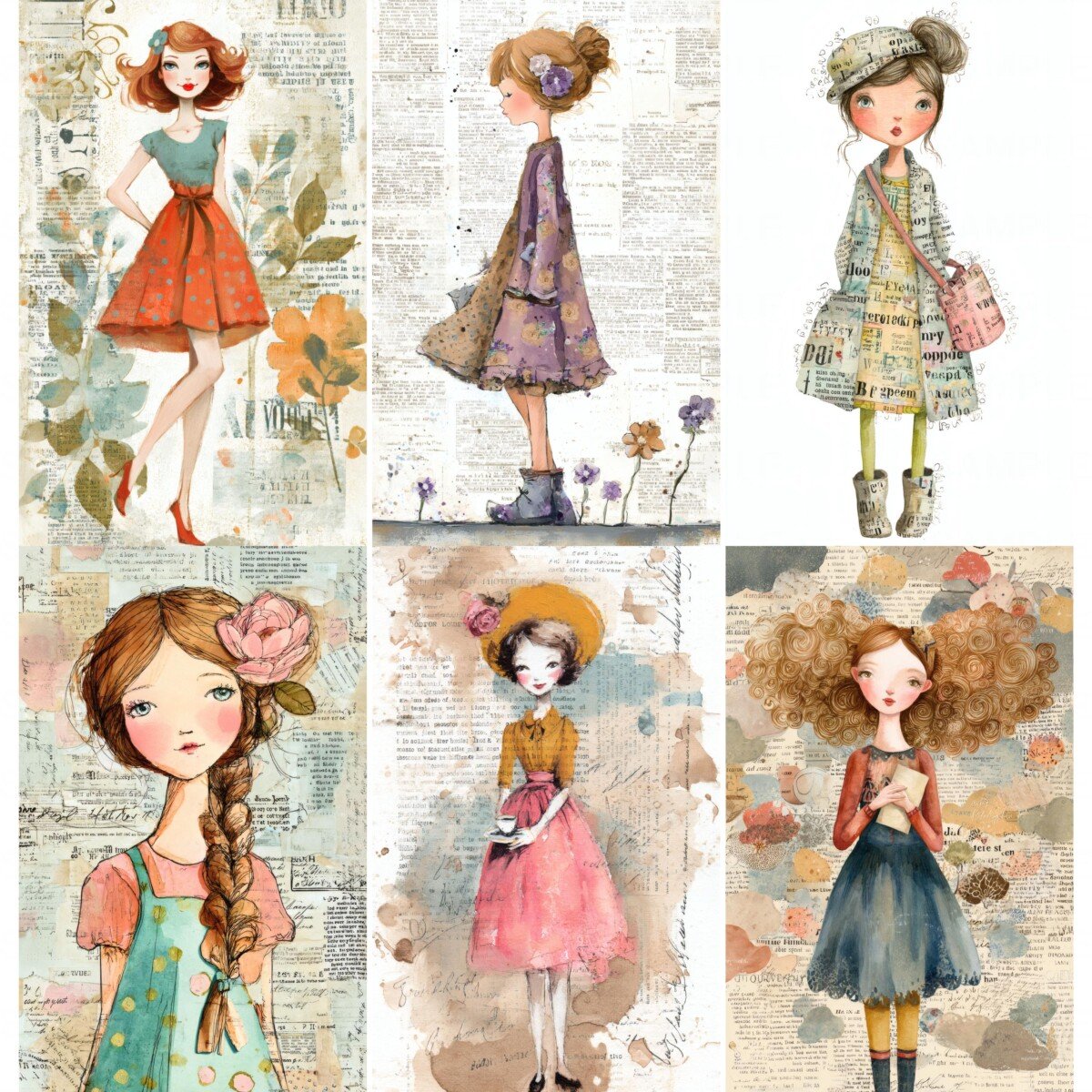 whimsical preview 8 – Journal Pages
