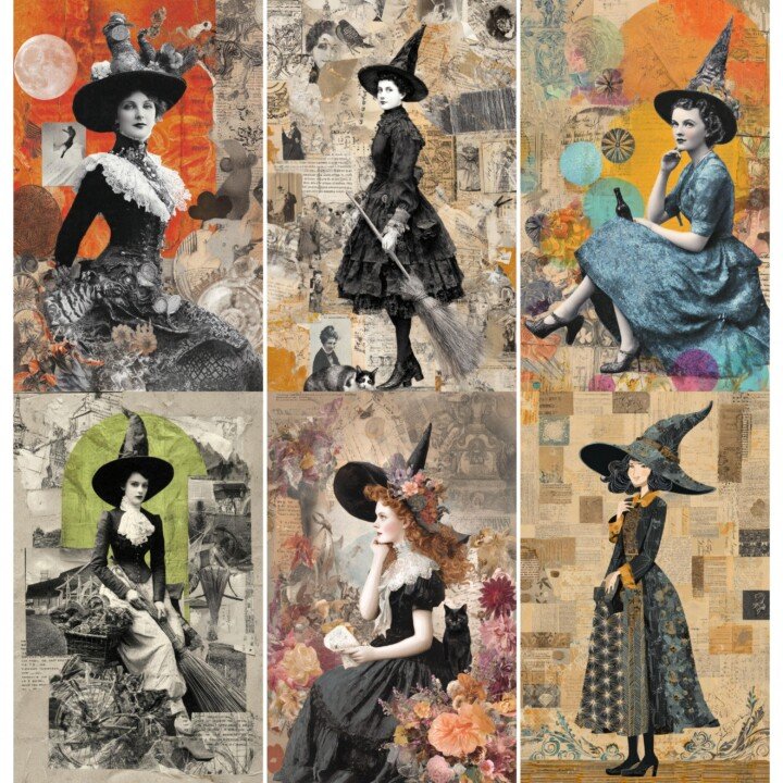 witch – 52 Witch Junk Journal Pages