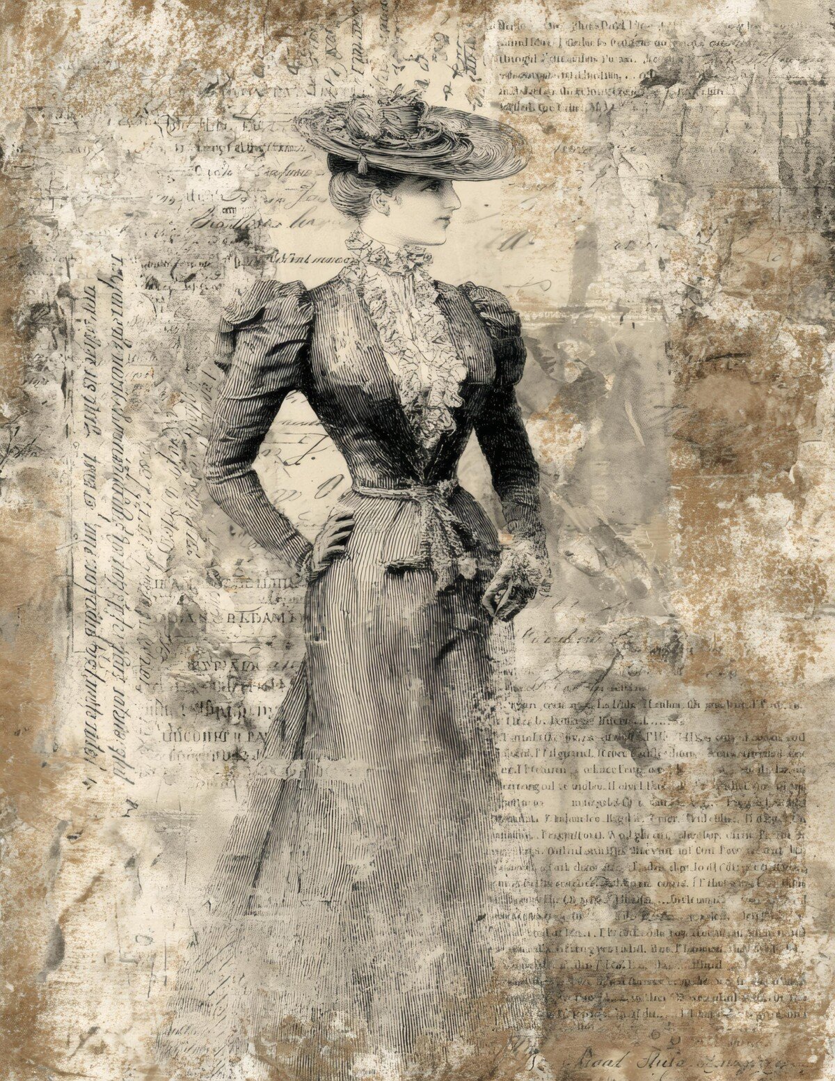vintage preview 10 – Journal Pages