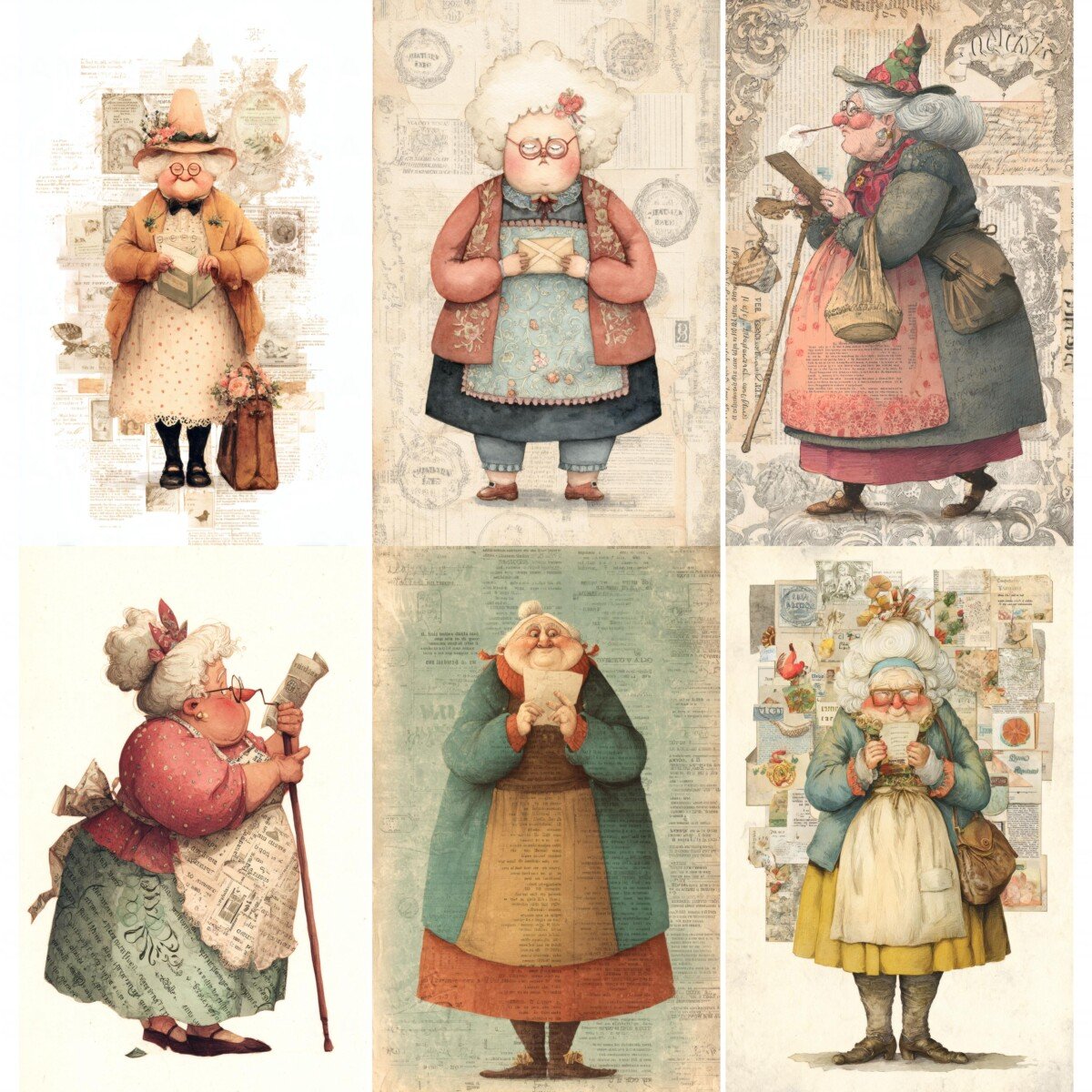 whimsical preview 4 – Journal Pages