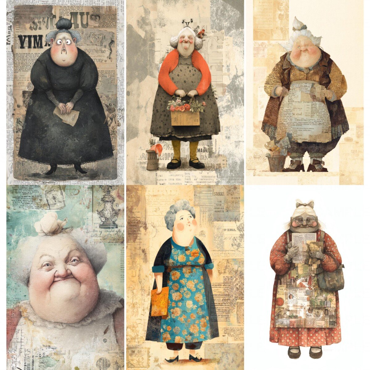 whimsical preview 3 – Journal Pages