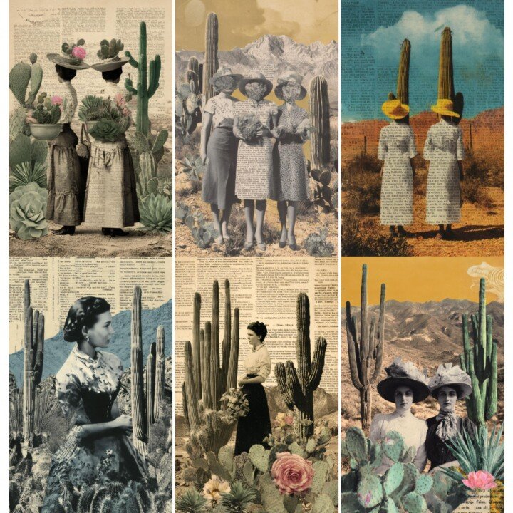 surreal – 52 Surreal Junk Journal Pages