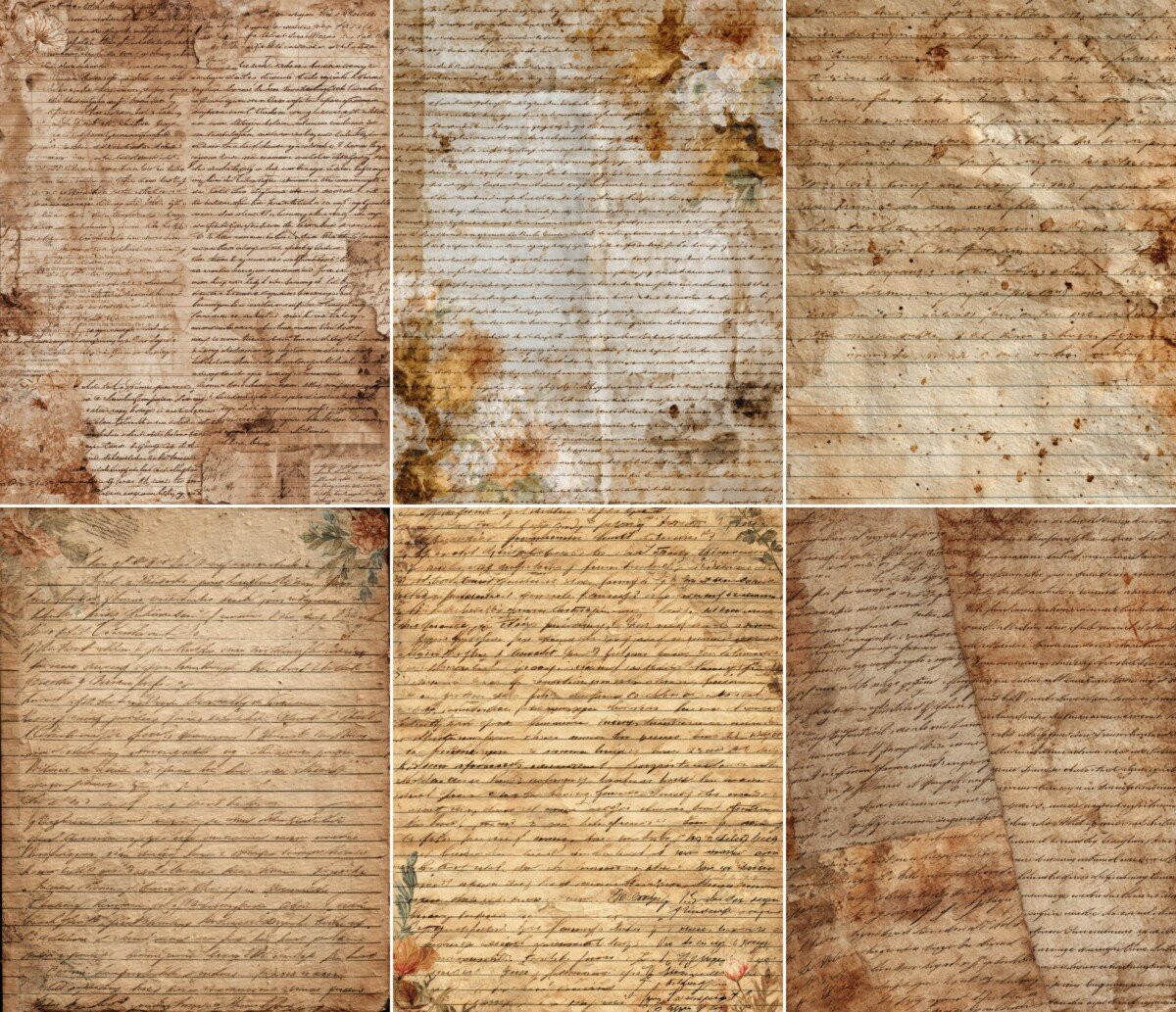 brown preview 3 – Journal Pages