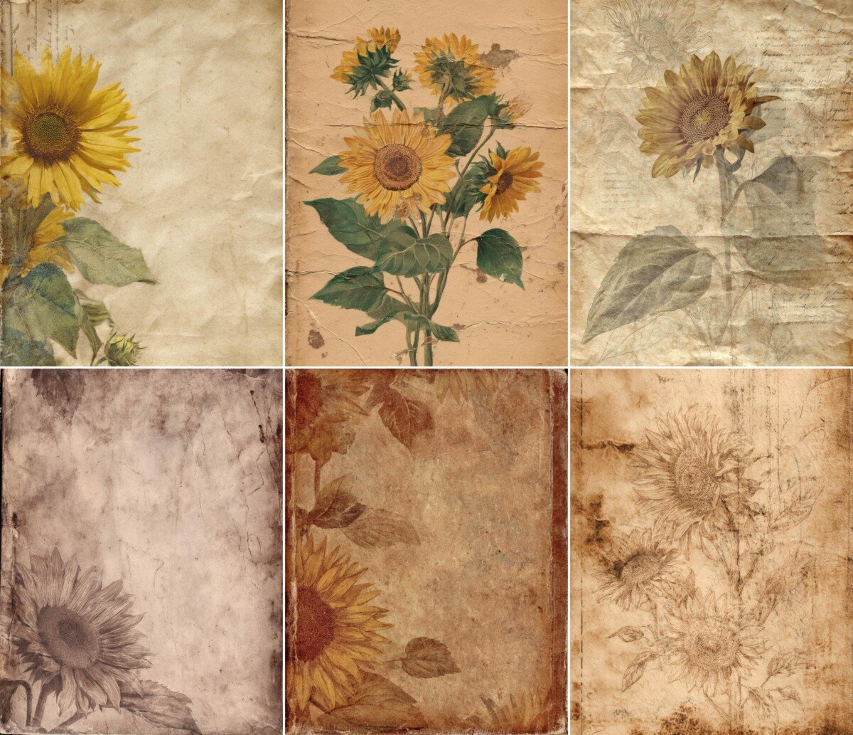 floral preview 4 – Journal Pages