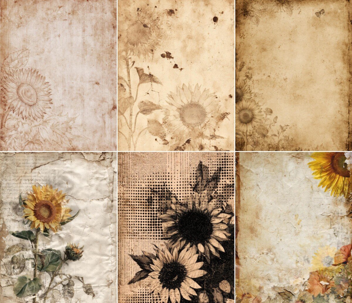 floral preview 6 – Journal Pages