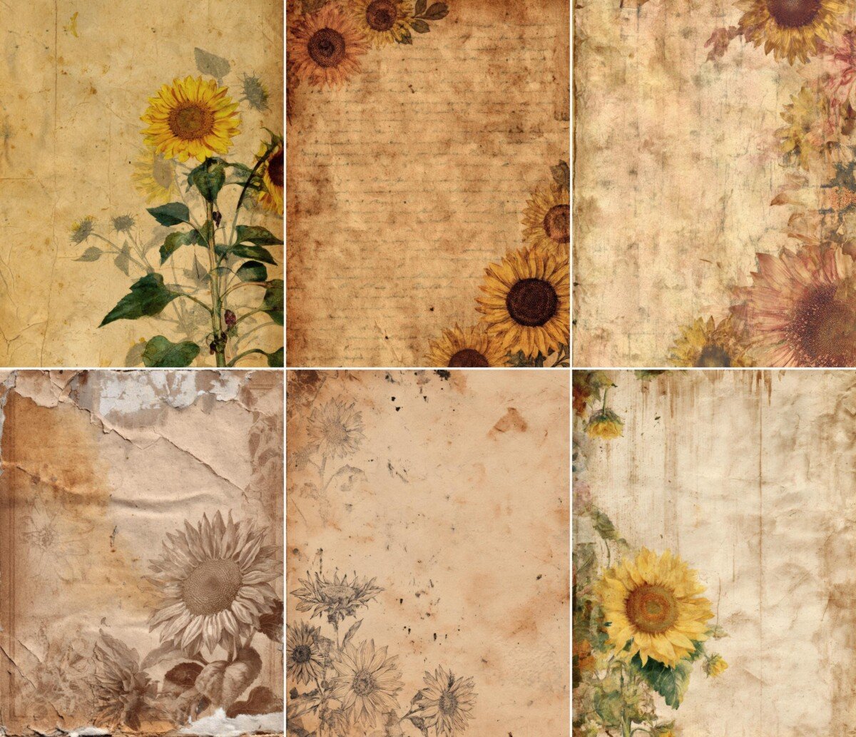 floral preview 7 – Journal Pages