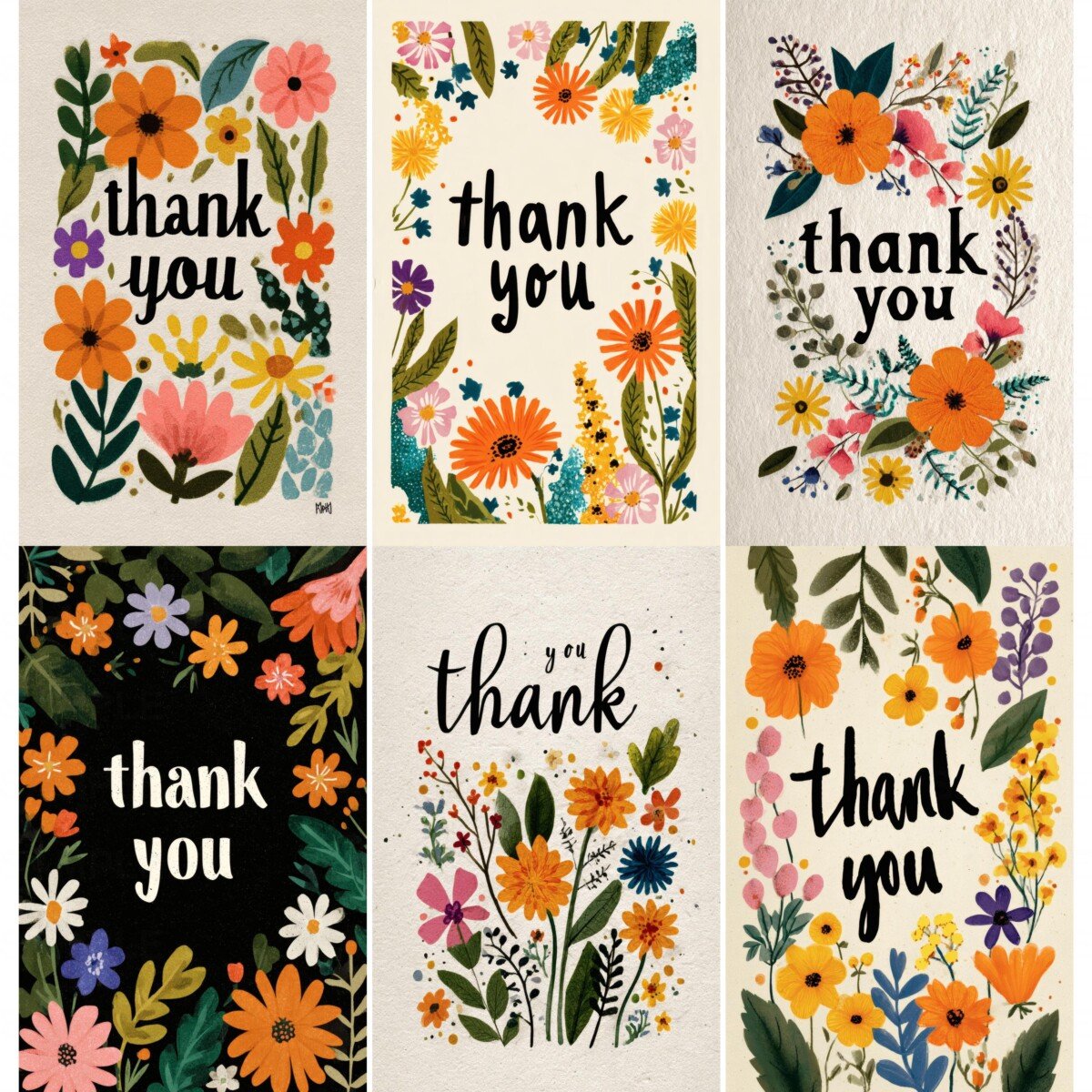 floral preview 5 – Journal Pages
